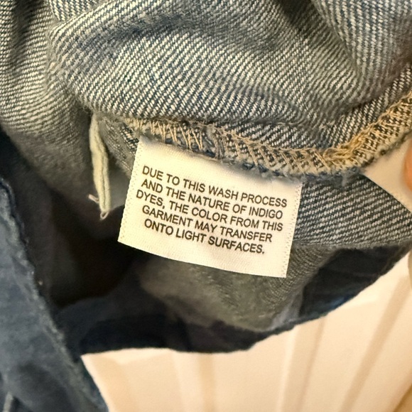 J.Crew Chambray Button Front Mini Dress Size XL 100% Cotton - Picture 7 of 9